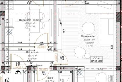 Apartament cu 2 camere decomandat în Giroc - 7