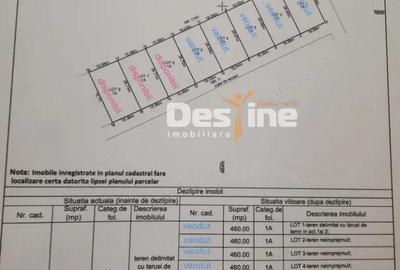 Teren de 460 mp, în Miroslava