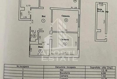 Apartament 3 camere,decomandat,centrala proprie,zona Tipografilor - 12