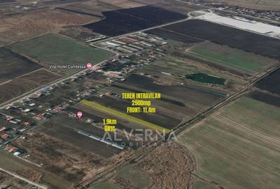 Teren intravilan - cadastrat - 2900mp - front 11.4m - Jucu de Mijloc
