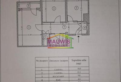 Apartament 2 camere 1981 58mp PARC Tineretului - 3