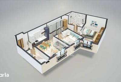 Apartament cu 3 camere în Plopi - 18