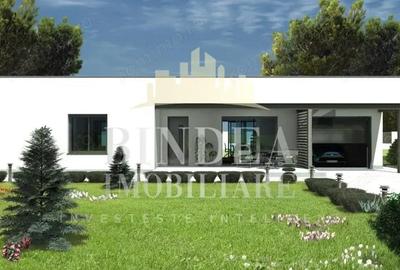 Casa individuala parter cu garaj 813mp teren an 2024 - 2