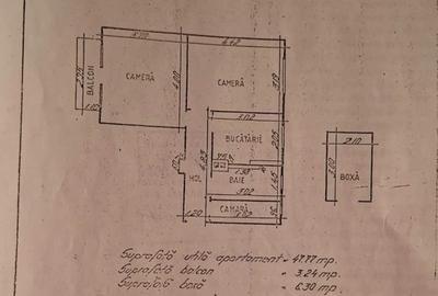 Apartament cu 2 camere decomandat în Copou