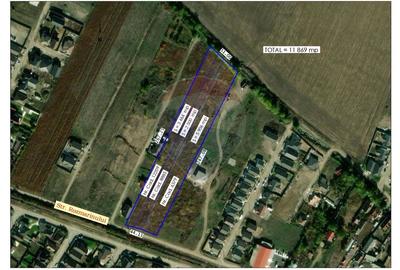 De vanzare Teren 11,870mp in Santandrei - Posibilitate parcelare - 1