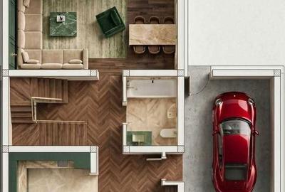 Casă cu 4 camere în Stupini - 4