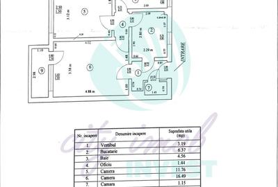 Apartament cu 2 camere semidecomandat în Gara de Nord - 2