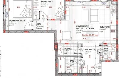 Apartament modern cu 3 camere si 2 bai, parcare, Oncos Floresti - 13