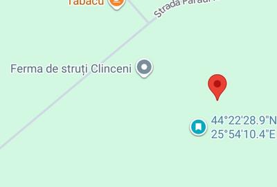 Teren de 477 mp, în Clinceni