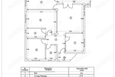 Casă cu 4 camere în Gulia