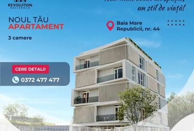 Apartament cu 3 camere decomandat în Republicii - 10