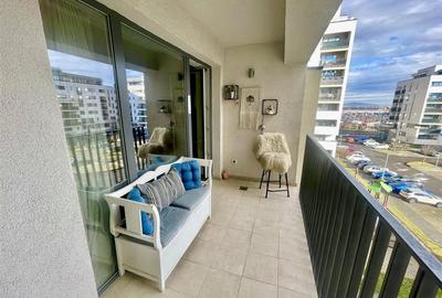 Apartament cu 2 camere decomandat, mobilat în Tractorul - 14