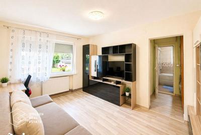 Apartament cu 2 camere semidecomandat, mobilat în UTA