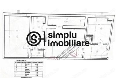 Apartament cu 3 camere semidecomandat în Brazda lui Novac - 12