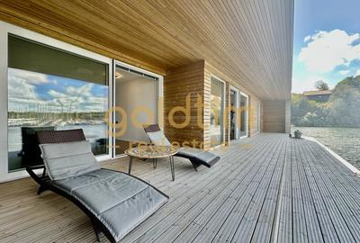 CASA PLUTITOARE/CONSTRUCTIE BETON PLUTITOR/UNICA IN ROMANIA/5 LOCURI DE ACOSTARE - 1