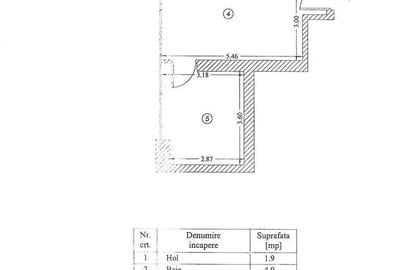 Apartament cu 2 camere, mobilat în Tei - 2