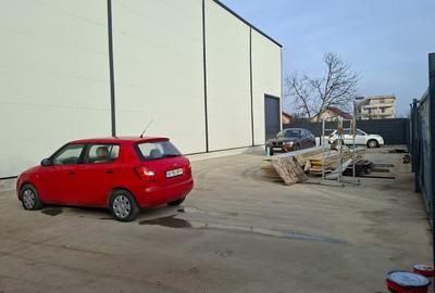 Hala nou construita de 500mp cu curte proprie betonata - 7