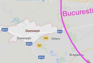 Spațiu comercial, în Domnești