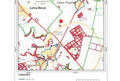 Ghimpati, Giurgiu. Teren Agricol, DN 6 - 1