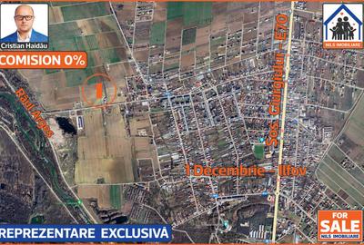 Teren de 2379 mp, în Păcii
