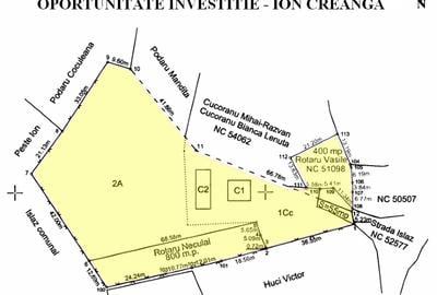 6000 mp Teren intravilan, Comuna Ion Creanga, Jud. Neamt