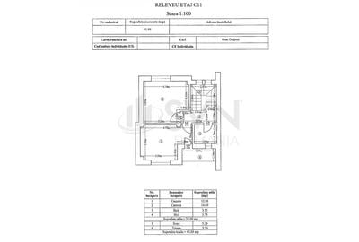 Casă individuală cu 3 camere cu Canalizare în Central - 16