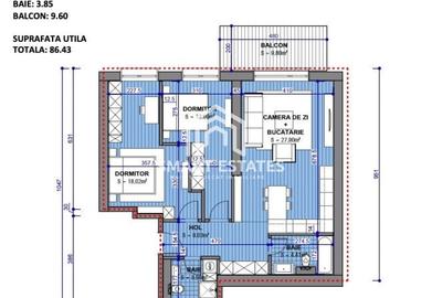 APARTAMENT 3CAMERE 86 mp - METROU OBOR - COMPLEX MODERN CU FACILITATI APARTAMENT 3CAMERE 86 mp - METROU OBOR - COMPLEX MODERN CU FACILITATI - 3