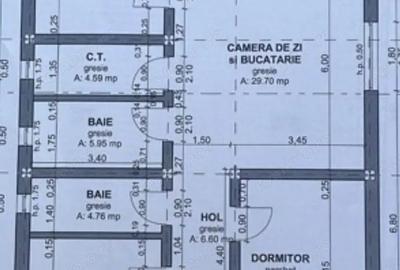 Casă cu 4 camere cu Teren 553 Mp în Sântandrei