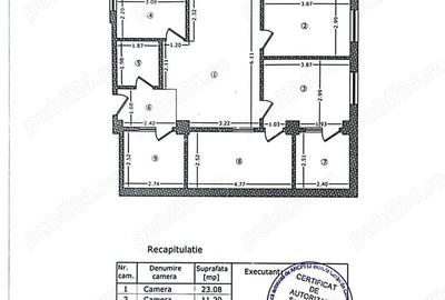 Apartament cu 3 camere decomandat în Central - 2