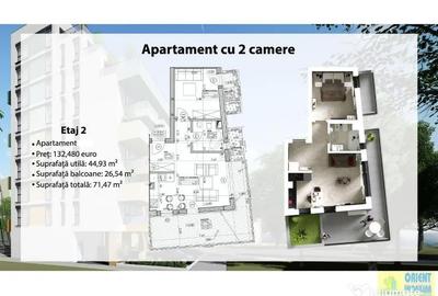 Apartament cu 2 camere decomandat în Central - 10