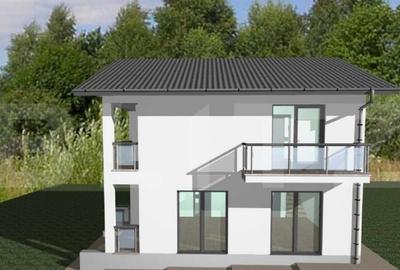 Casa familiala in suprafa?a de 120 mp utili, la poalele - 10
