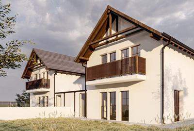 Duplex semifinisat de vanzare , 120 mp , 385 teren, garaj! G - 12