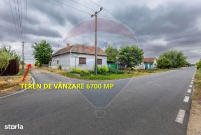 Teren de 6700 mp, în Iratoșu