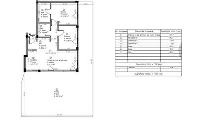 Penthouse de exceptie cu terasa panoramica de 104 m2  in Sopor ! - 1