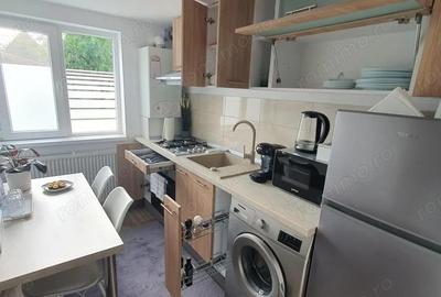 Ap 1 camera, amenajat si mobilat modern cu acces la curte, barbegue + loc parcare zona Braytim - 5