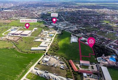 Teren cu PUZ in Arad, servicii, industrie, depozitare 8.307 mp - 4