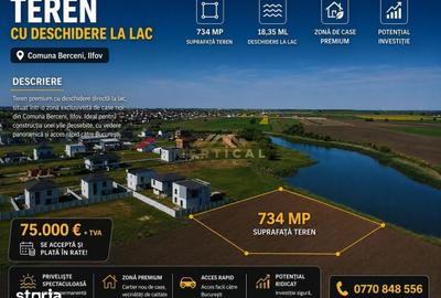 Teren de 734 mp, în Central