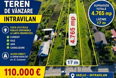 Teren agricol intravilan de 4765 mp, în Central - 1