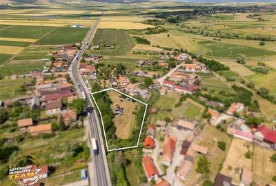 FILM! Teren intravilan 3.380 mp, in vecinatatea DN11,Santionlunca,Covasna - 3