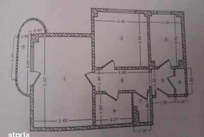 Apartament cu 2 camere decomandat în Rahova - 4