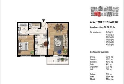 RATE LA DEZVOLTATOR  - GARSONIERE, APARTAMENTE DE 2 SI 3 CAMERE - 9