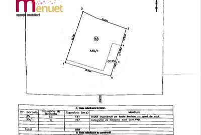 Teren Construcții intravilan de 888 mp, în Mila 23 - 1