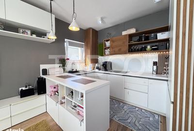 Apartament cu 3 camere semidecomandat, mobilat în Borhanci - 2
