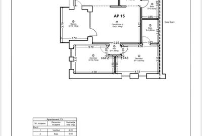 Vanzare 3 cam. et. 2/3,bloc tip butique,lift, centrala,  Pipera - 25