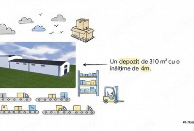 Spațiu comercial, de 440 mp, în Golești - 2