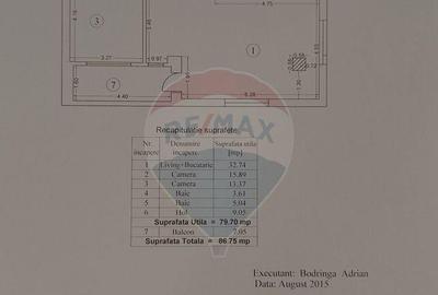 Apartament cu 3 camere semidecomandat, mobilat în Dămăroaia - 11
