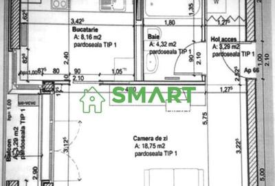 Apartament 1 camera Arad Centru - 4