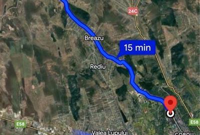 Teren de 6600 mp, în Valea Lupului - 6