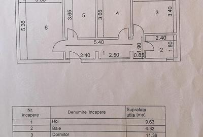 Apartament cu 3 camere decomandat în Piața Nouă - 6