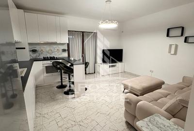 Apartament cu 2 camere semidecomandat, mobilat în Giroc